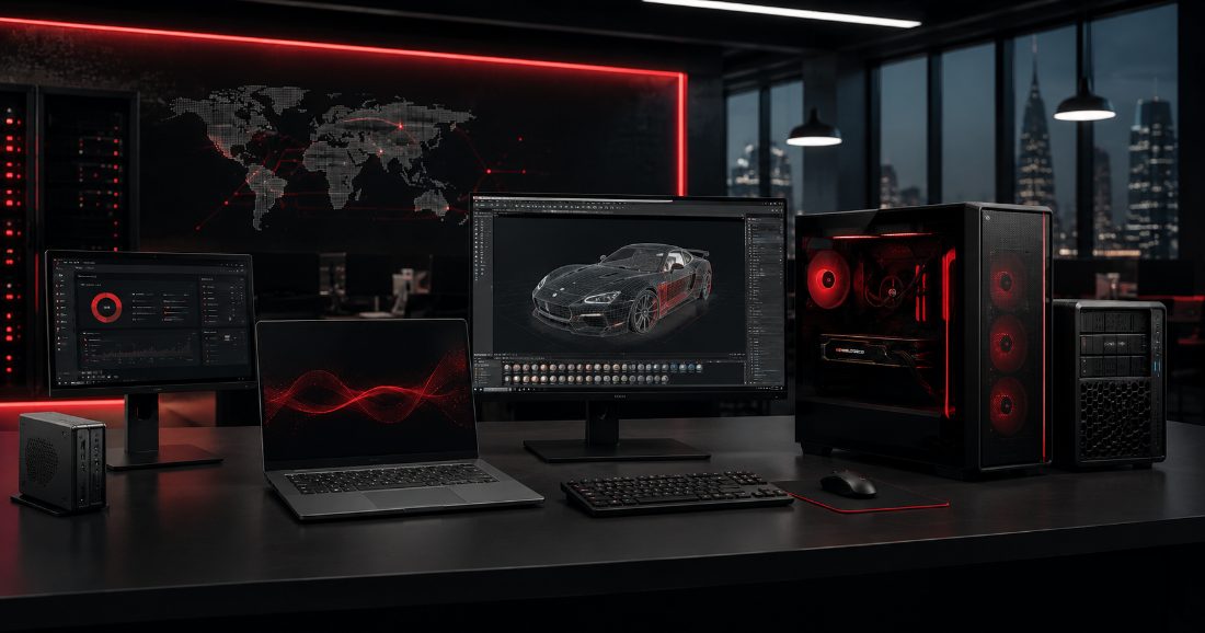 Desktops, laptops and workstations supplied and deployed by Royal Engineering Consultancy